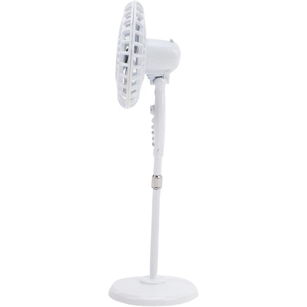 Ventilatore da Pavimento Miniatura 1:12 in Lega Retrò per Casa delle Bambole Hamwesh