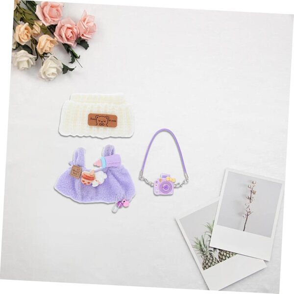 Hemobllo Elegantes Set aus Kleidung und Accessoires für Sammlerpuppen
