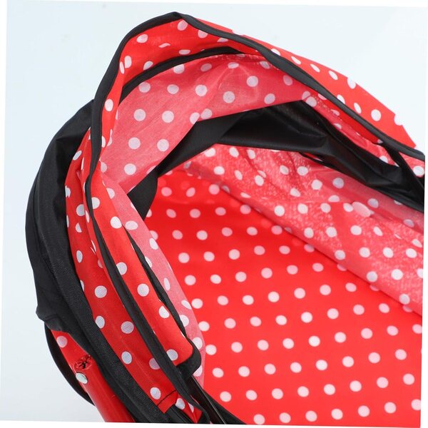 Hemobllo Realistische Puppe Cochettino aus Oxford-Leinwand, Rot, 54 x 25 x 24 cm