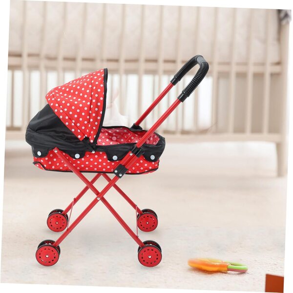 Hemobllo Realistische Puppe Cochettino aus Oxford-Leinwand, Rot, 54 x 25 x 24 cm