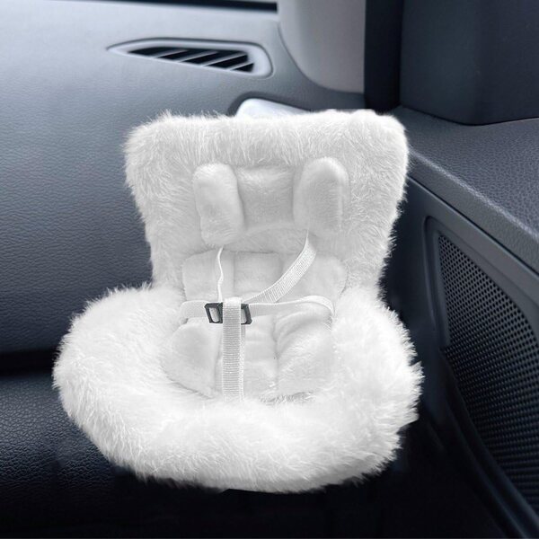 Hrippy Plush Safety Asiento voor poppen, auto-decoratief accessoire