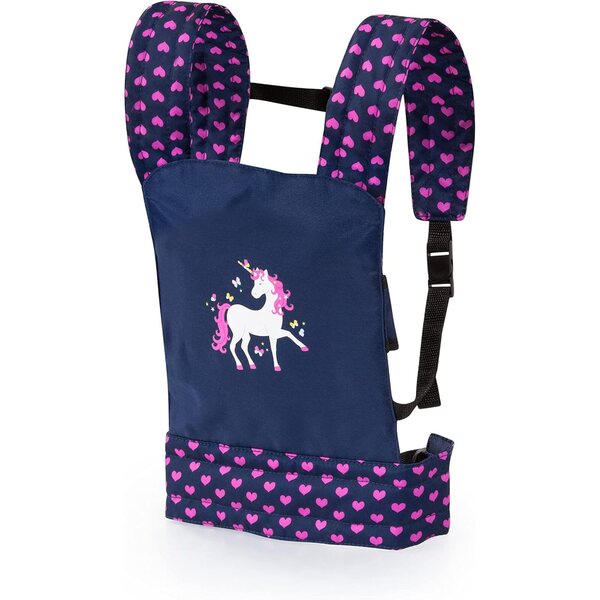 Bayer Design Zwillingsstroller an EasyCarry verstellbare Babyträger fir 46cm feine Poppen