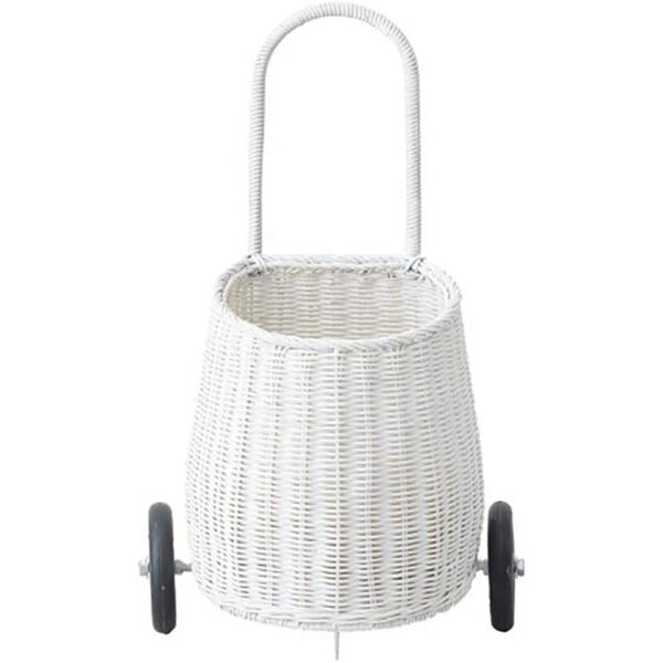 Καρότσι Rattan για Παιδιά, Διακόσμηση και Πικ-νικ, 20x30x55 cm, Φιλικό προς το περιβάλλον