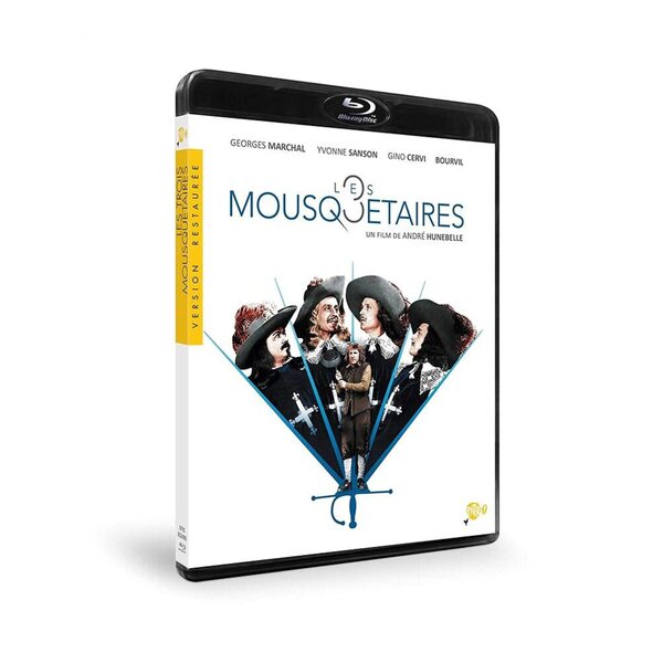 Les Trois Mousquetaires Blu-ray: Edizzjoni restawrata 4K bit-Taljan