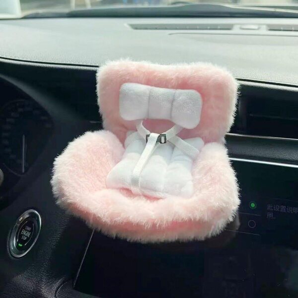 Hrippy Mini-Sicherheitsstuhl für Plüschpuppen 10,5 x 14 cm, Autozubehör