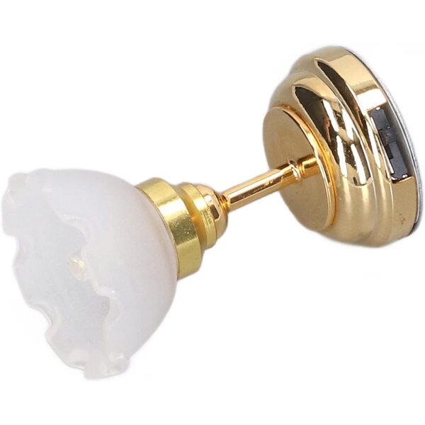 Vintage-LED-Puppenhauslampe im Maßstab 1:12 mit Blumenmuster
