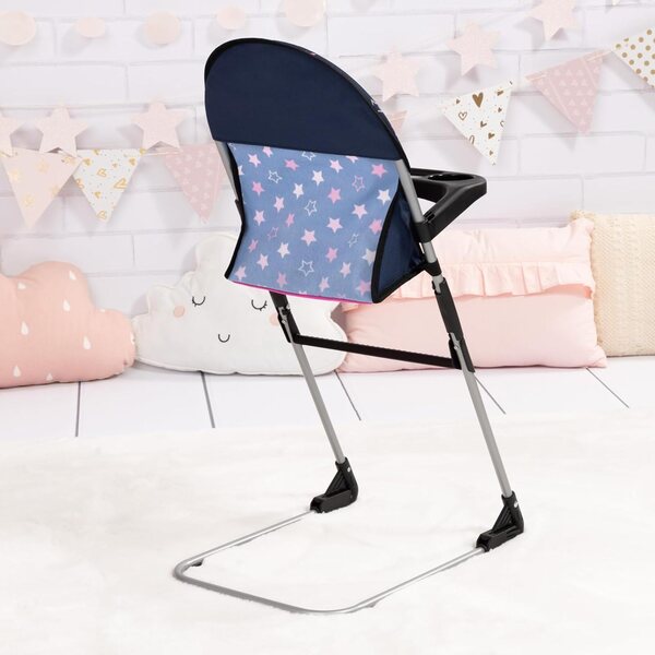 Bayer Design 63216AB Trona para muñecas, Cama para muñecos, Bolsa, Peto, Accesorios para muñecas, Set de Juego