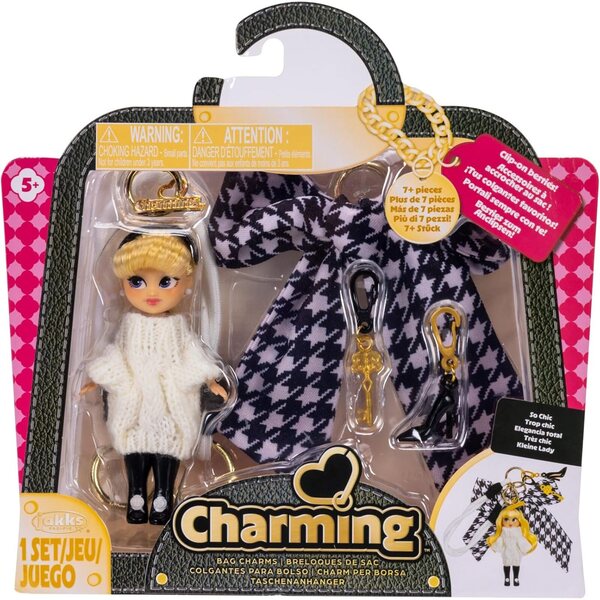 Jakks Pacific Charming : vêtements élégants pour sacs et poupées pour filles