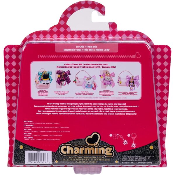 Jakks Pacific Charming : vêtements élégants pour sacs et poupées pour filles