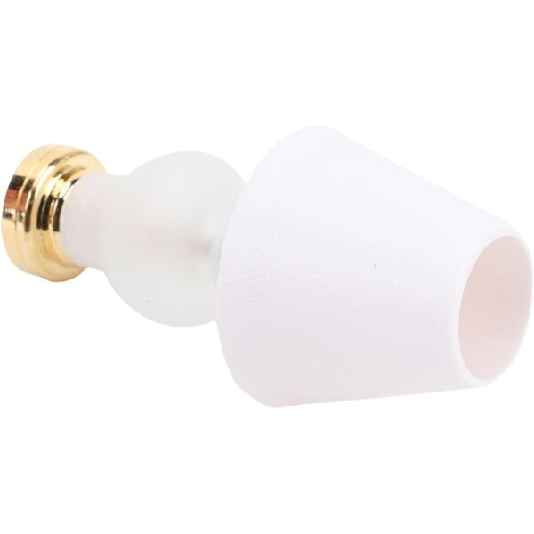 Lampada LED Miniatura Casa delle Bambole 1:12, Luce Soffusa, Altezza 7 cm