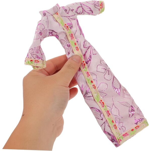 Hemobllo 4 Juegos Babydoll Cheongsam Vestido Chino para Muñecas de Accesorios para Ropa Infantil para Decoración