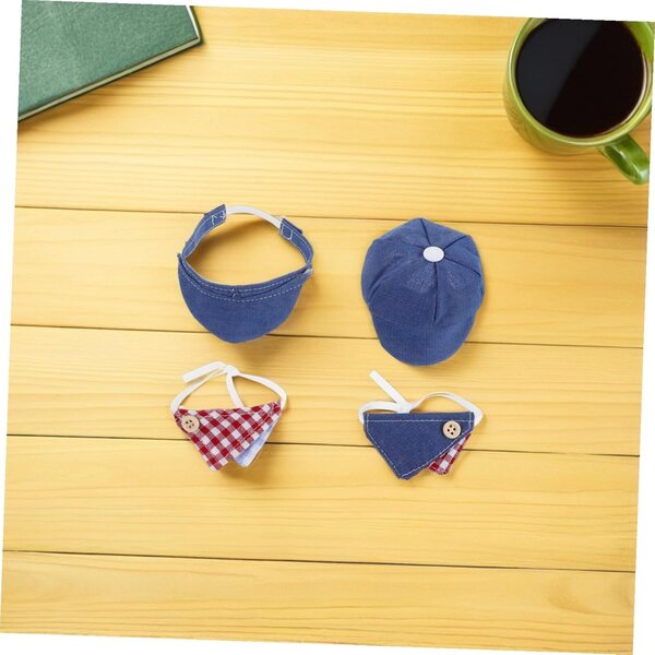 Hemobllo 12 Piezas Accesorios para Disfraces de Muñecas Bufandas Triangulares Miniboinas de Verano para Muñecas Ropa de Juguete Decoraciones para Fiestas