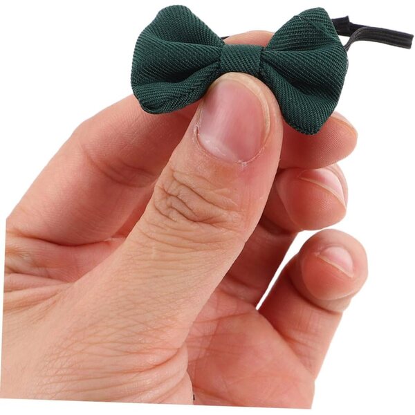 Hemobllo Mini cravates et nœuds papillons pour accessoires de décoration en tissu pour poupées