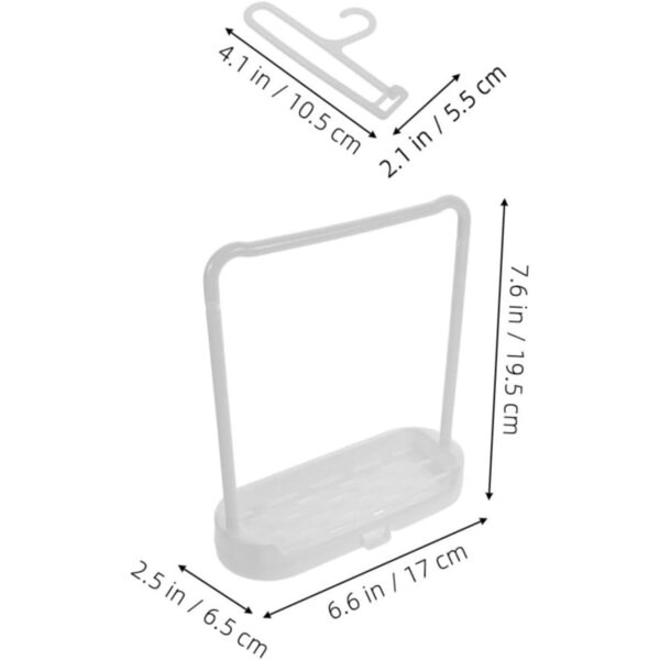 Hemobllo Perchas Mini para Muñecas con Soporte para Secado y Ahorro de Multiuso Portátil para Organización y Exhibición de Ropa de Muñecas
