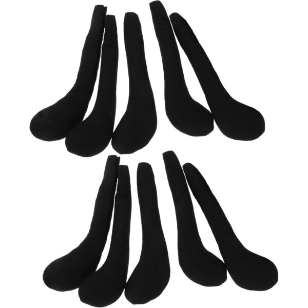 Hemobllo 10 accessoires de poupée noirs à longues jambes pour projets de bricolage