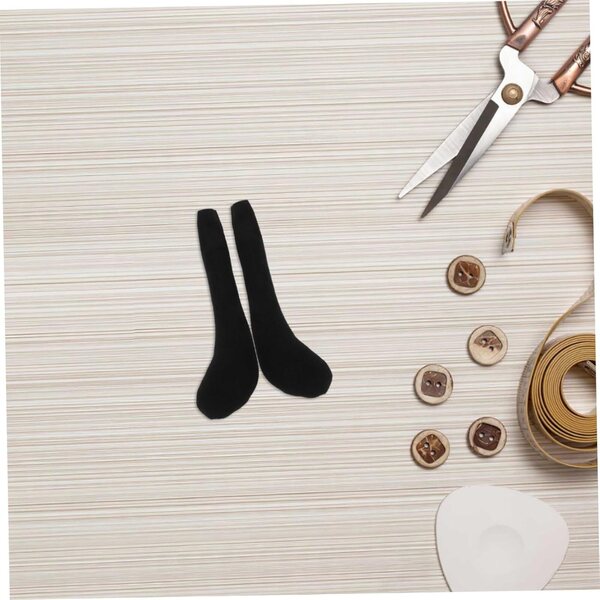Hemobllo 10 accessoires de poupée noirs à longues jambes pour projets de bricolage