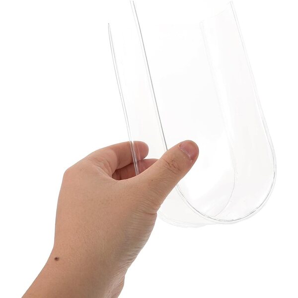 Hemobllo 8 transparente Staub- und Regenschutzmittel für Mini-Muñecas, 17 x 9,5 x 5,5 cm