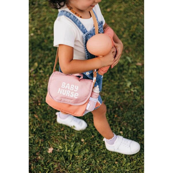 Smoby Baby Nurse faltbare Wickeltasche mit Zubehör für Puppen bis 42 cm