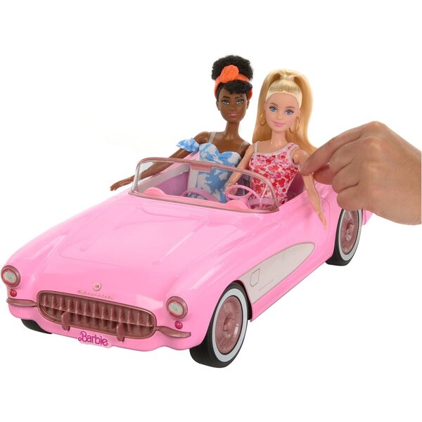 Hot Wheels R/C Barbie - Corvette Stingray 1956 teledirigido s otevíráním kapoty