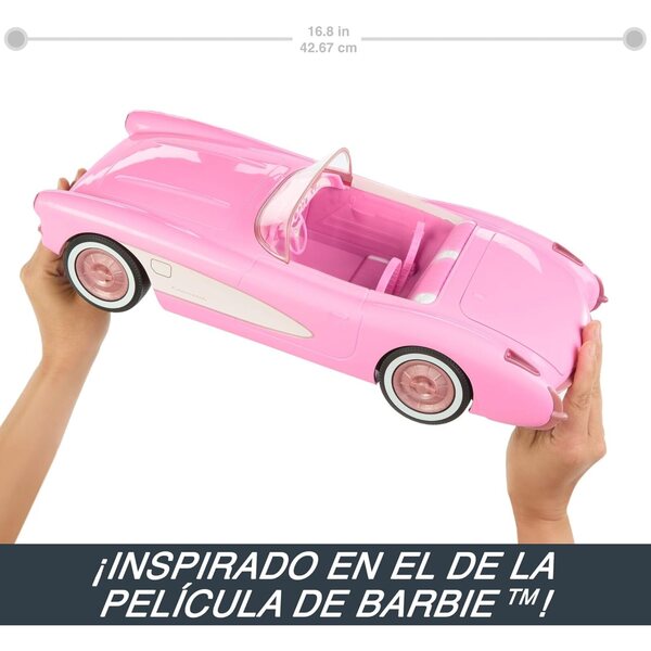 Hot Wheels R/C Barbie - Corvette Stingray 1956 teledirigido s otevíráním kapoty