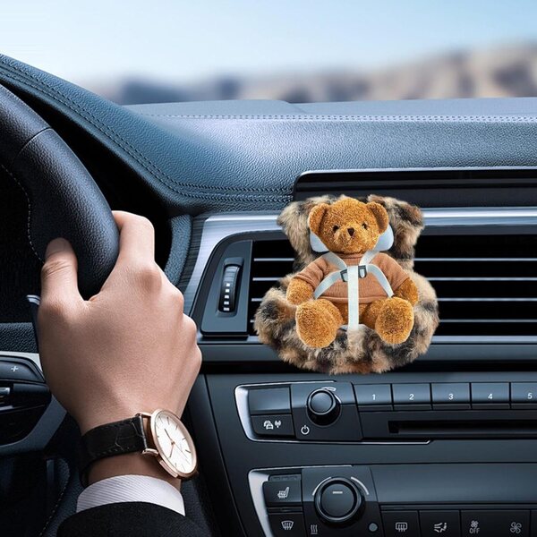 Auto für 17-cm-Puppen mit Luftclip, niedliche und funktionale Dekoration