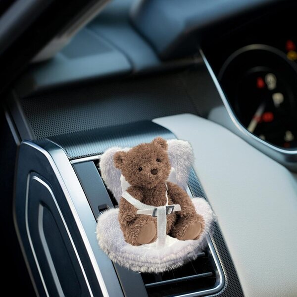Asiento Miniatur-Puppenauto mit Luftgitter-Clip, Autodekoration