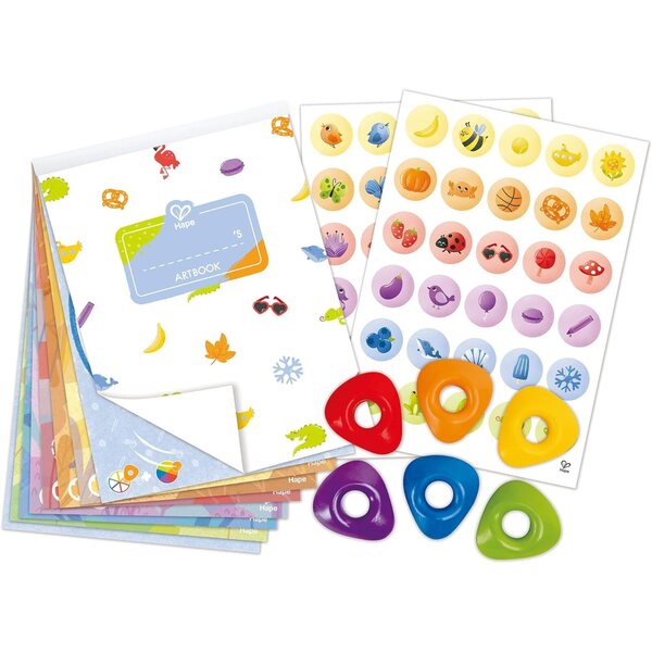 Hape Set Ceras Colores Montessori b'Activities u Manku Ergonomiku