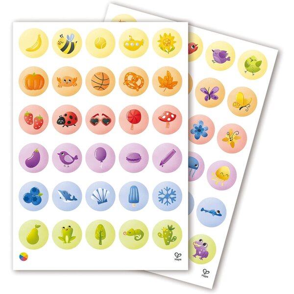 Hape Set Ceras Colores Montessori avec Actividades et poignée ergonomique