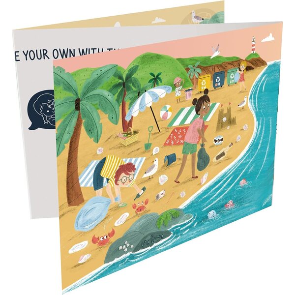 Hape Puzzle Amigos del Mar - vzdělávací sada se 3 scénami a 48 díly pro děti 4+