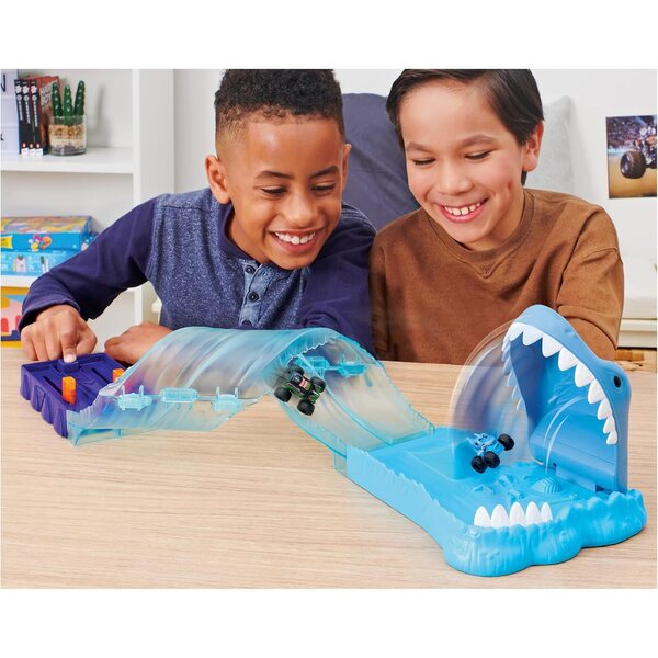 Monster Jam Spielset Shark 1:80 – Spin-Master-Spiel für Unisex-Kinder