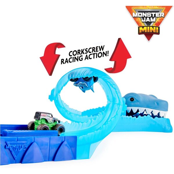 Monster Jam Spielset Shark 1:80 – Spin-Master-Spiel für Unisex-Kinder