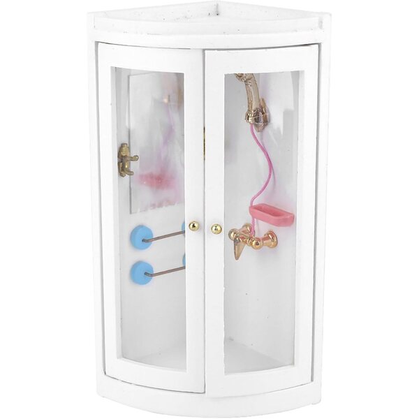 HEEPDD Set Bagno in Legno Miniatura 1:12 Accessori Casa delle Bambole per Gioco di Finzione