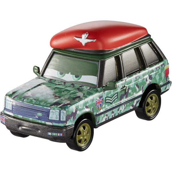 Disney Cars Deluxe London Chase Caporal Josh - Véhicule de collection pour enfants