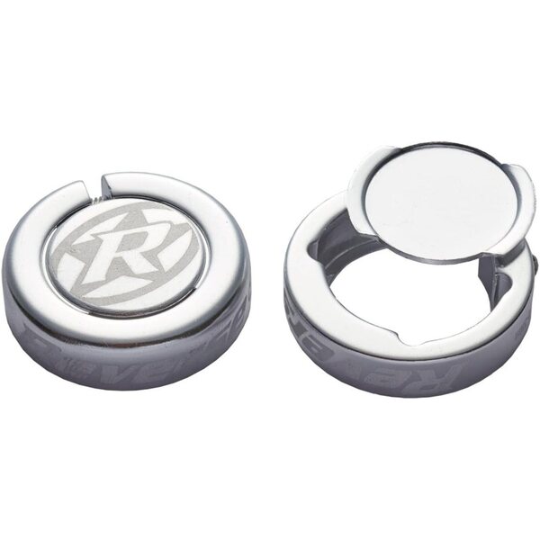 Reverse Components Chip-Barends for Lock On Silver