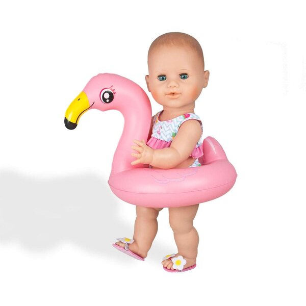 Heless-uintitarvikesarja nukeille 35-45 cm - Yksisarvinen ja Flamingo