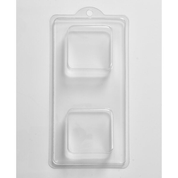 Quadratische Form mit 4 Mulden für Seife und Badekugeln – World Of Moulds