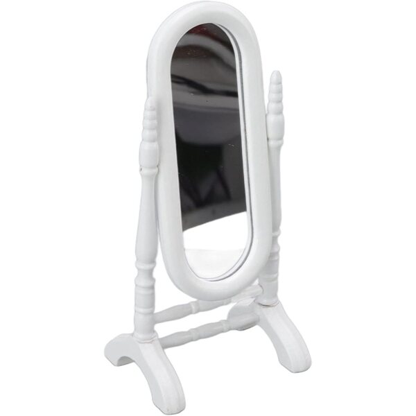 Set Mobili Camera da Letto Casa delle Bambole Dan&Dre in Legno di Betulla, 6 Pezzi