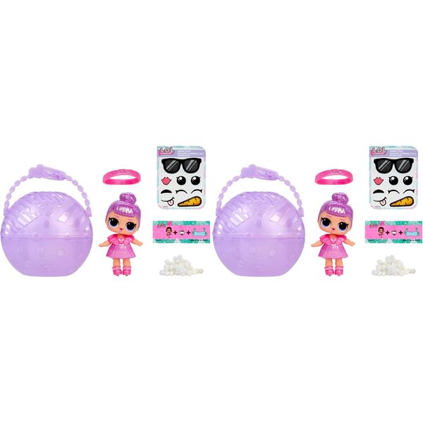 L.O.L. Verrassing! Snow Style Tots - Winterpop met accessoires en kerstbal met sneeuwthema