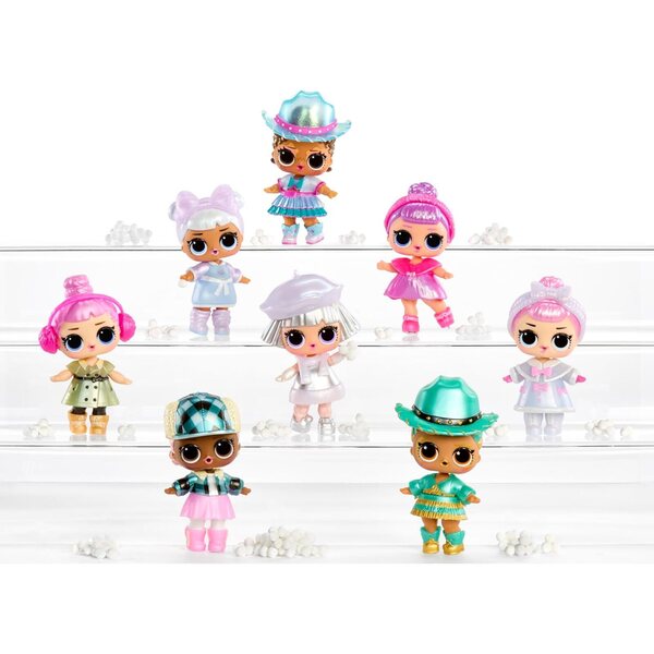 L.O.L. Überraschung! Snow Style Tots – Winterpuppe mit Schnee-Accessoires und Christbaumkugel