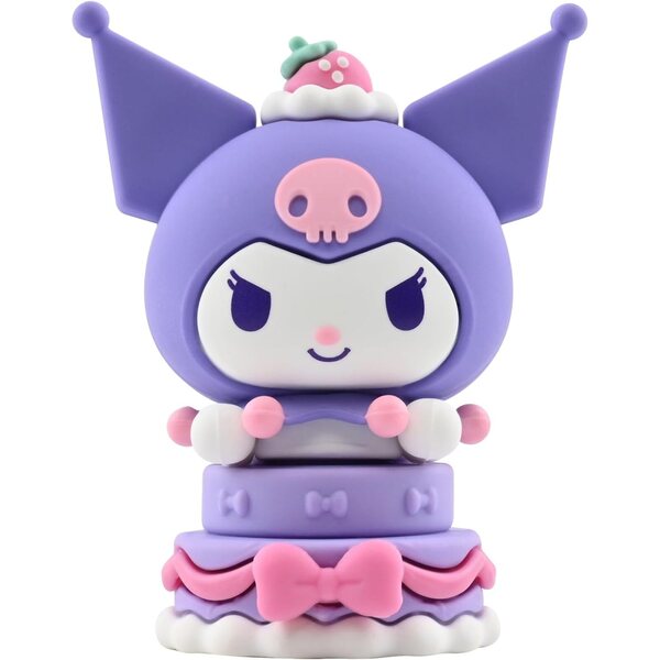 YuMe Kuromi Minimuñeca 5 cm - Série Feliz Aniversário Sanrio