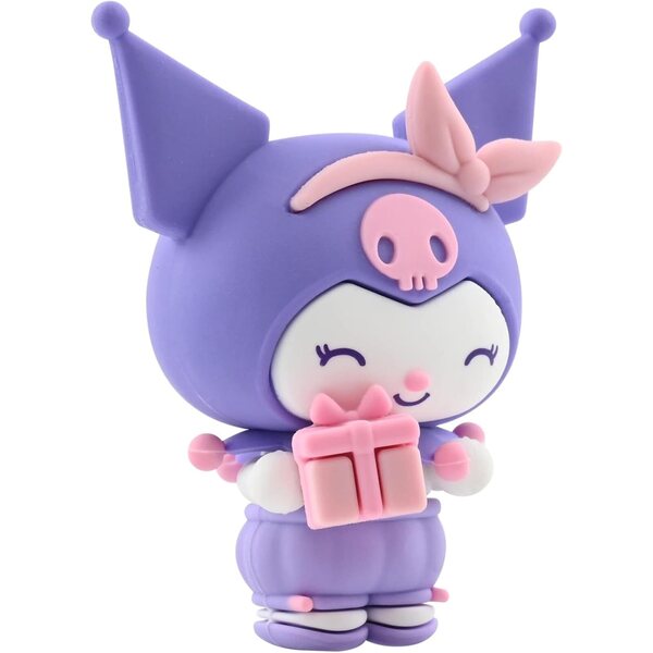 YuMe Kuromi Minimuñeca 5 cm - Série Feliz Aniversário Sanrio