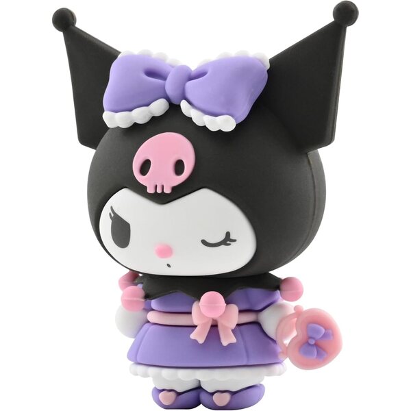 YuMe Kuromi Minimuñeca 5 cm - Série Feliz Aniversário Sanrio