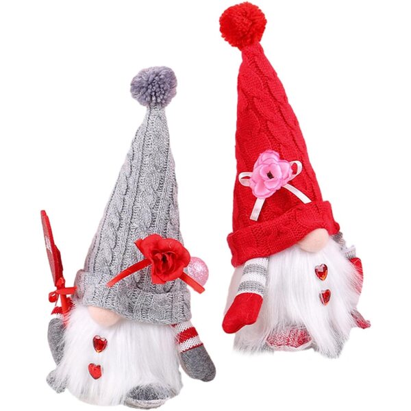 Muñeca Love Glitter zum Valentinstag mit LED-Lichtern, einzigartiges Geschenk und gemütliche Dekoration