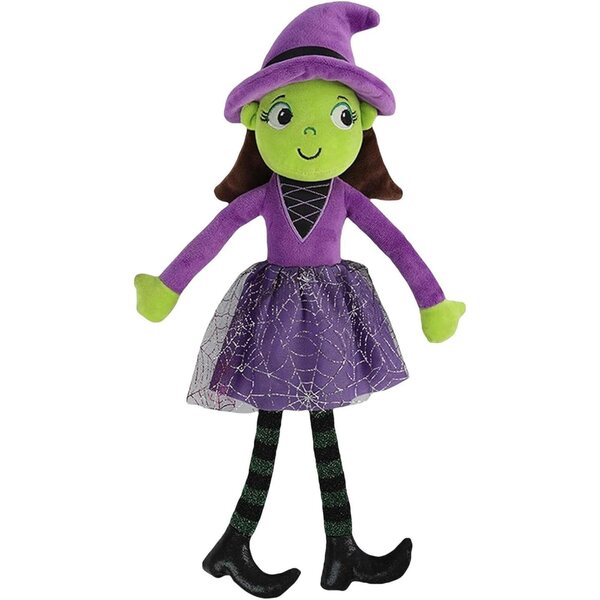 Muñeca Bruja Plüsch 40cm weiche Halloween-Dekoration Kindergeschenk