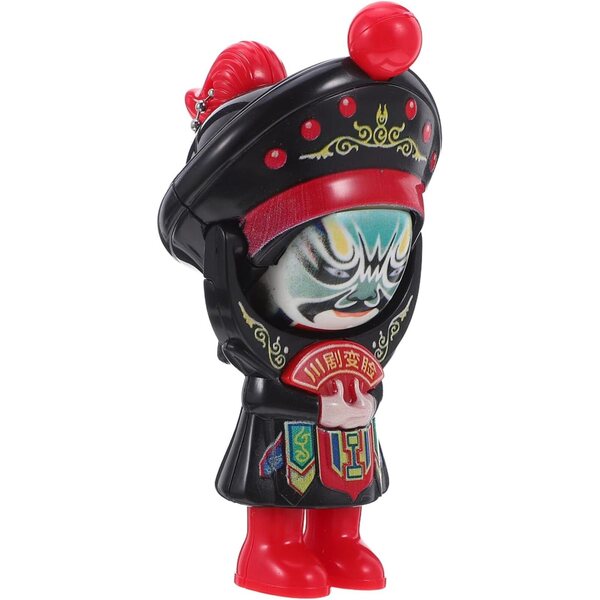 Hemobllo Muñeca Que Cambia de Rostro Ópera de Sichuan Juguete Tradicional Chino para Decoración de Mesa Oficina o Salpicadero de Coche Cultural