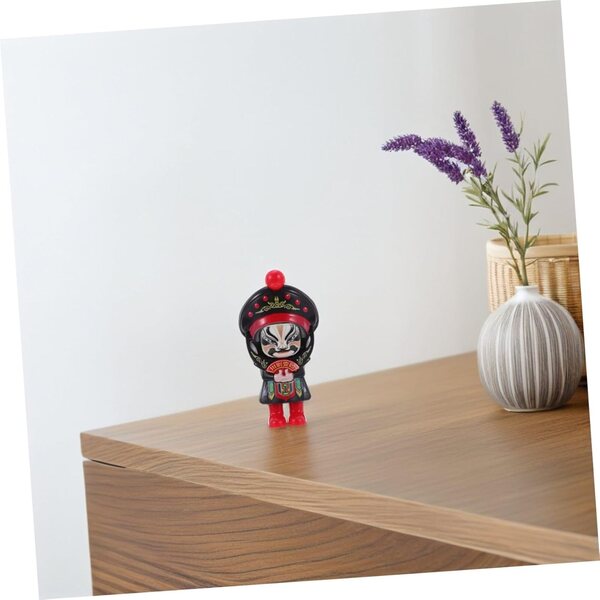 Hemobllo Muñeca Que Cambia de Rostro Ópera de Sichuan Juguete Tradicional Chino para Decoración de Mesa Oficina o Salpicadero de Coche Cultural