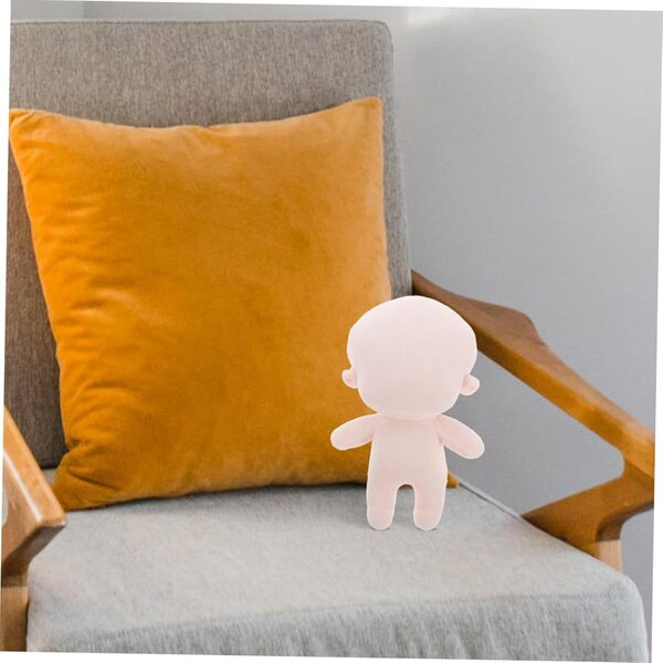 Hemobllo Canvas Muñeca 20 cm aus weicher Baumwolle für Kinder und Sammler