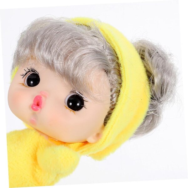 Hemobllo Mini Muñeca aus Vinyl und Kunststoff 10,5 x 7,5 x 5 cm, Spielzeug und Dekoration