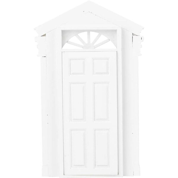 DAN&DRE Porta in Legno Miniatura 1:12 per Case di Bambole Fai-da-te Decorativa