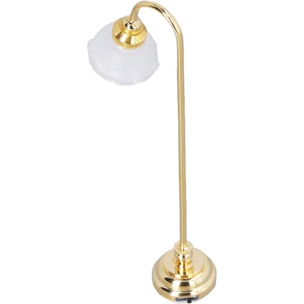 Lampada da Terra in Miniatura per Casa delle Bambole Dan&Dre Scala 1/12 con Luce a Batteria